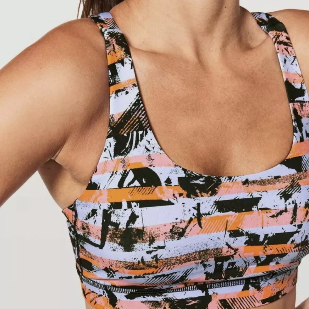 Lululemon Energy Bra. Inversion Multi-black